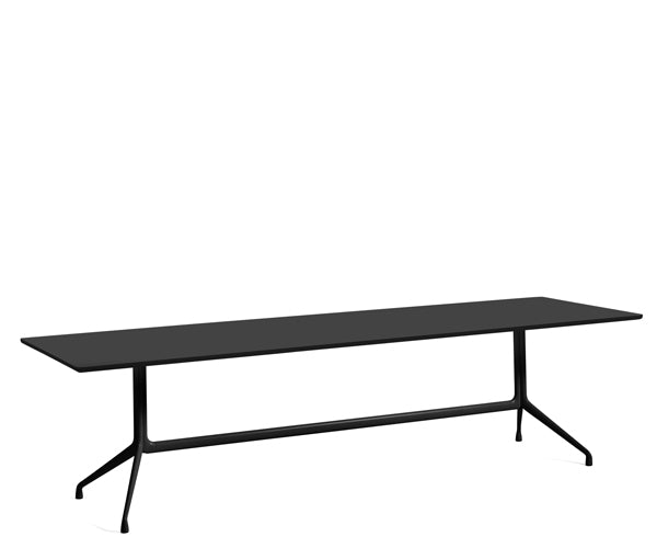 HAY About A Table AAT10 - 280x90cm - Sort Linolium - DEMO.