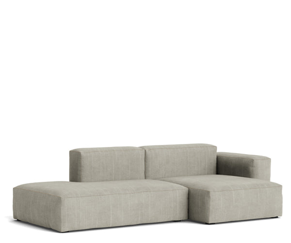 HAY Mags Soft Sofa - Low Arm - 2.5 Pers. Combi 3 - Random Fade Beige