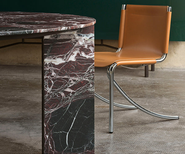 Acerbis Design Maxwell Spisebord - Dia 180cm - Levanto Red Marble