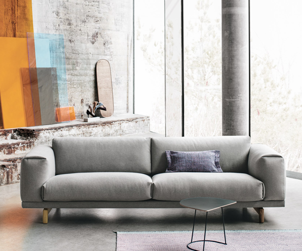 Muuto Rest Sofa 3 Pers. - Steelcut Trio 133