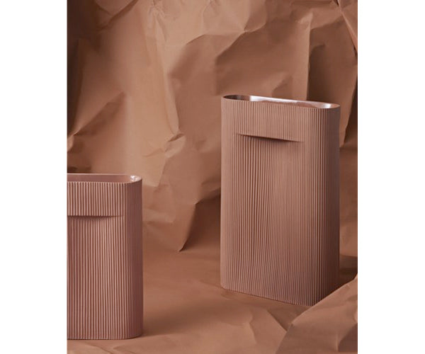 Muuto Ridge Vase - Terracotta - Small