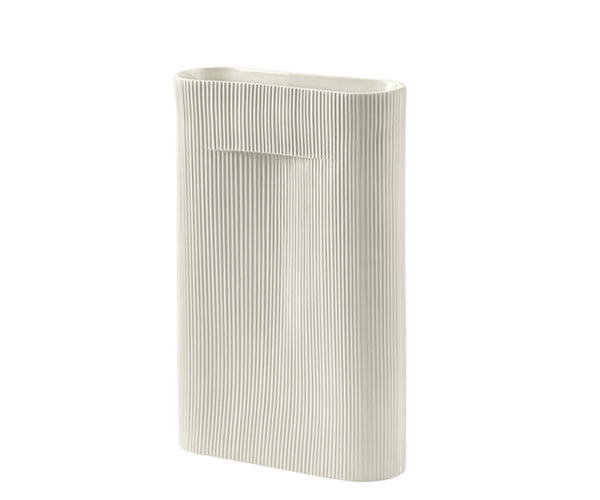 Muuto Ridge Vase - Off White - Large