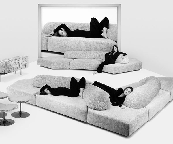 Edra On the rocks sofa