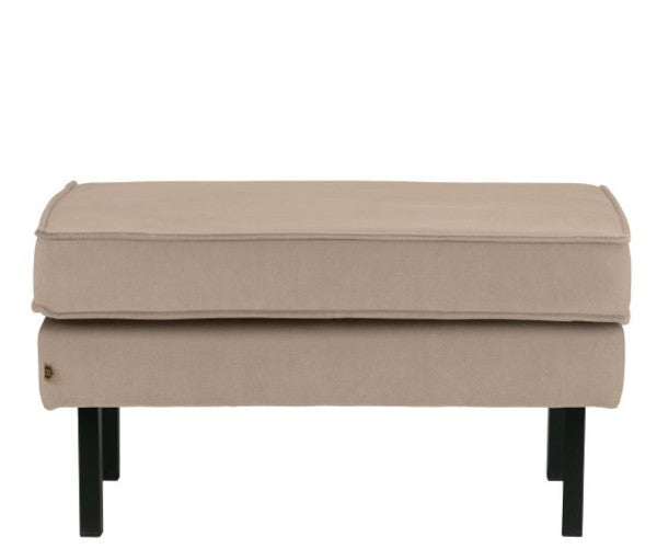 BePureHome Rodeo puf - velvet khaki