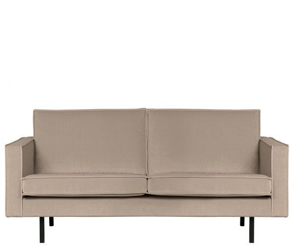 BePureHome Rodeo sofa - velvet khaki - 190 cm