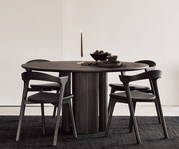 Ethnicraft Roller Max Dining Table - Dark Brown