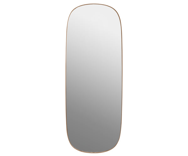 Muuto Framed Mirror - Spejl - Stor - Rose Clear