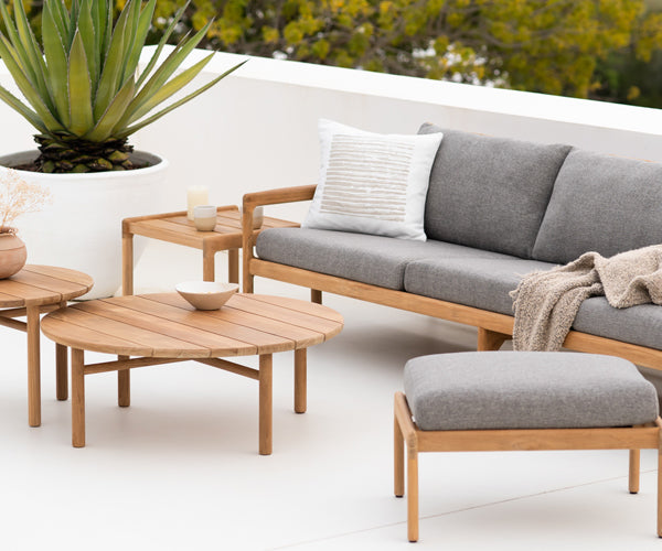 Ethnicraft Quatro Outdoor Coffee Table - 95cm.