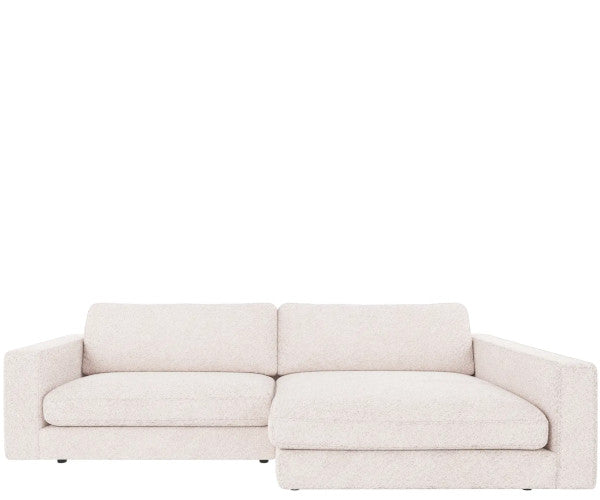 Rowico Home Duncan sofa - Anna hvid - højrevendt chaiselong - 258 cm