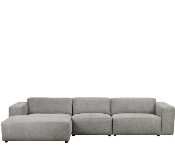 Rowico Home Willard sofa - Brenda grå beige - venstrevendt chaiselong - 312 cm