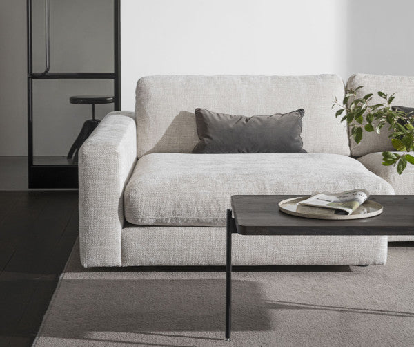 Rowico Home Duncan sofa - Robin lysegrå - venstrevendt chaiselong - 258 cm