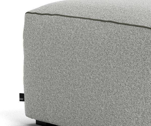 HAY Mags Soft Ottoman - S02 - Small - Hallingdal 116