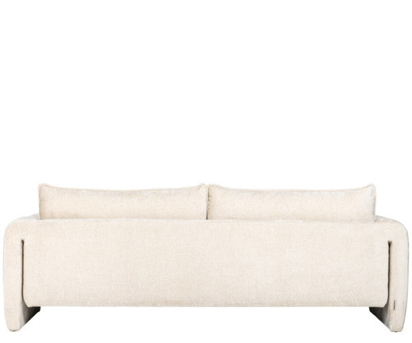 Richmond Interiors Sandro sofa - 230 - bergen 900 white chenille