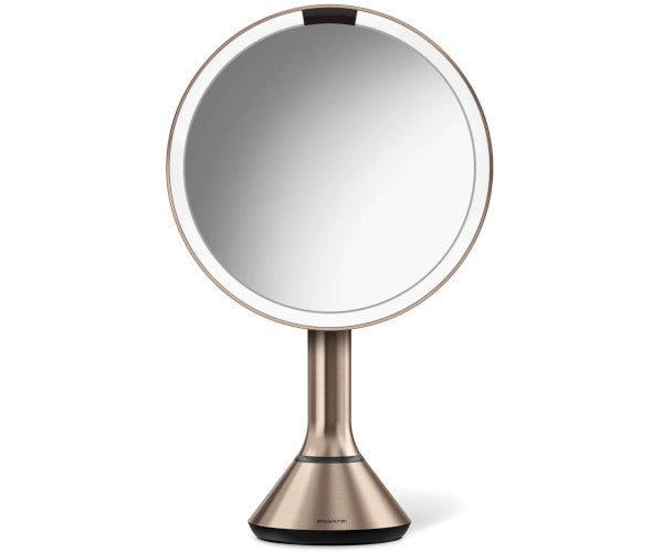 simplehuman sensor makeup spejl - rosa guld