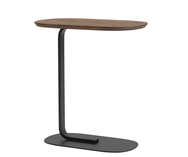 Muuto Relate Sidetable - H60,5cm - Sort/Røget Eg