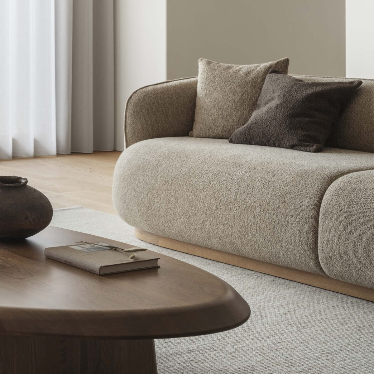 Karimoku Case Study A-S02 Sofa - Maple B917