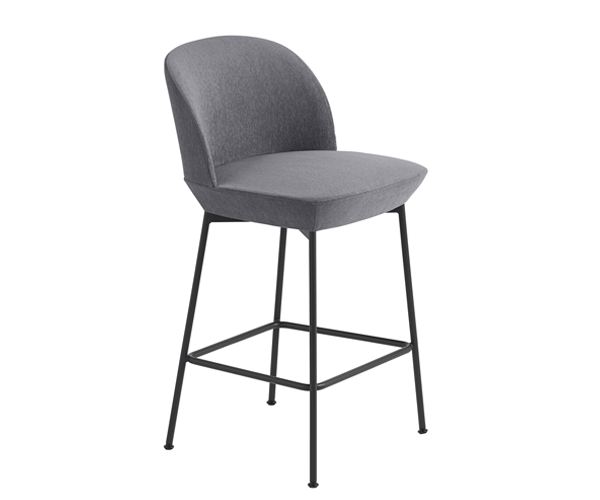 Muuto Oslo Barstol - H:65 - Still 161/Anthracite Black