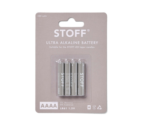 Stoff AAAA Batteri - 4 pak