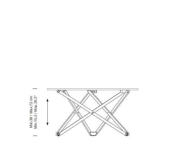 Santa & Cole Subeybaja Sofa/Spisebord - Lys Egfiner