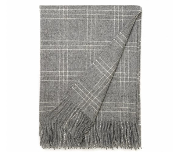 Elvang Superior plaid - Light grey/white