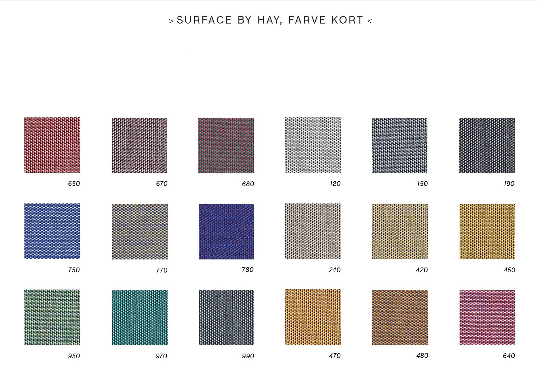 HAY Mags 3 Personers Sofa - Surface Stof