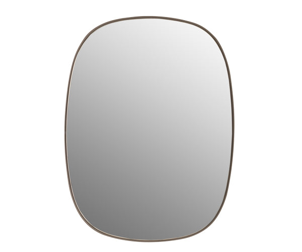 Muuto Framed Mirror - Spejl - Lille - Taupe Clear