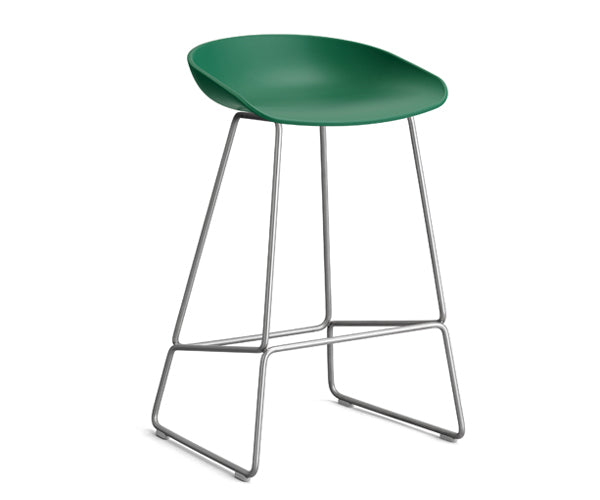 HAY About a Stool (AAS 38) - Teal Green - Rustfri Stål