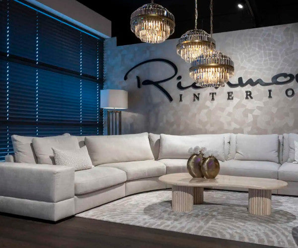 Richmond Interiors La Cantera sofabord - travertin - 150x80x34,5