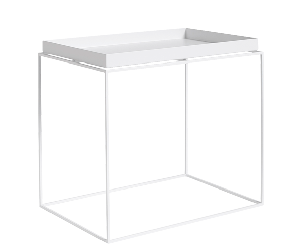 HAY Tray Table - 40x60cm - Hvid