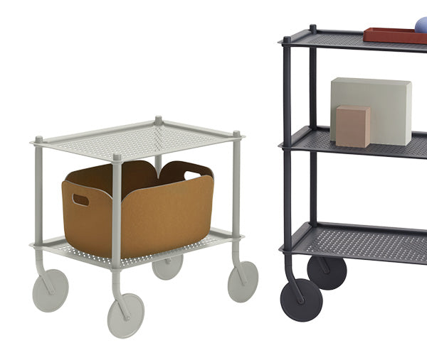 Muuto Flow Trolley - 2 lag - Grey