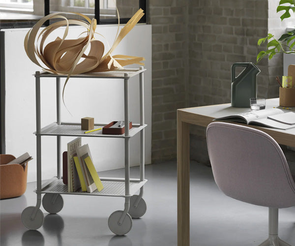 Muuto Flow Trolley - 3 lag - Grey