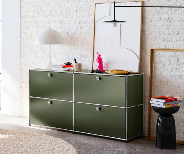 USM Haller Model E2 - Olive Green