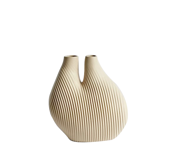 HAY W&S Vase - Chamber - Light Beige