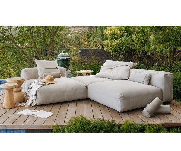 Vetsak Sofa - Udendørs - 210x210cm - Linen Platinum