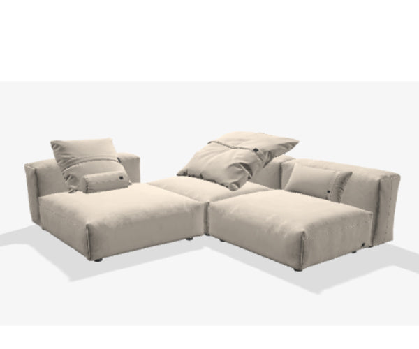 Vetsak Sofa - Udendørs - 210x210cm - Linen Platinum