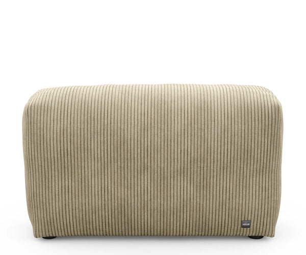 Vetsak Sofa Side - Armlæn - Ryglæn 105x31 - Cord Velours Khaki