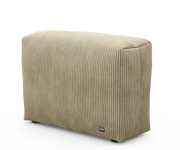 Vetsak Sofa Side - Armlæn - Ryglæn 84x31 - Cord Velours Khaki