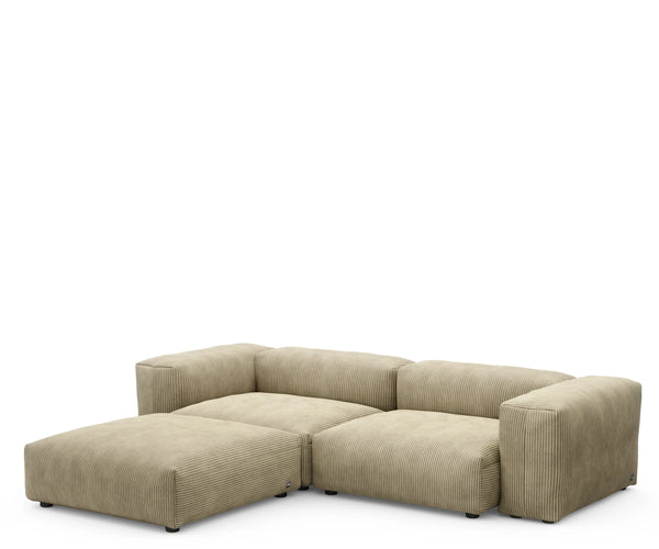 Vetsak Corner Sofa - Large - Cord Velours Khaki