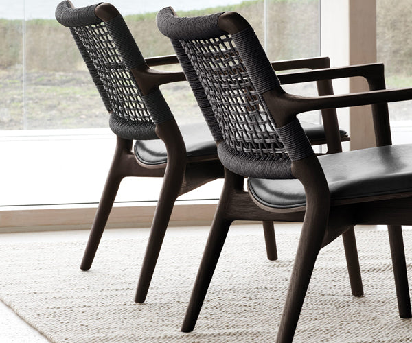 Vipp Cabin Lounge Chair - Mørk Eg