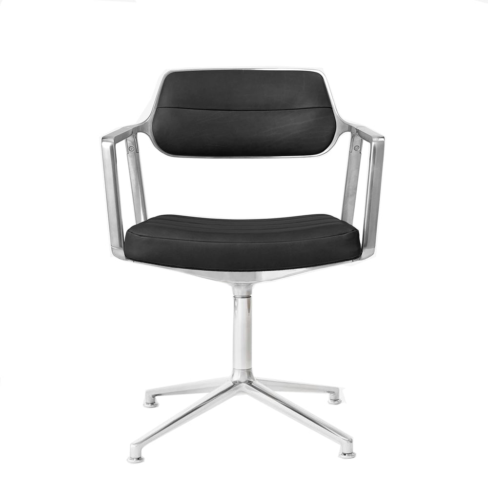 Vipp 452 Swivel+ Chair - Gliders - Læder