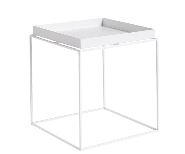 HAY Tray Table - 40x40cm - Hvid