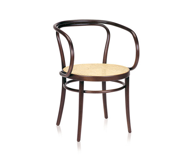 Gebrüder Thonet Wiener Armstol - Mørkbejdset M./ Flet