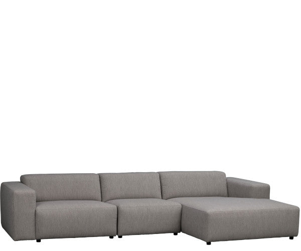 Rowico Home Willard sofa - Alice grå  - højrevendt chaiselong - 312 cm