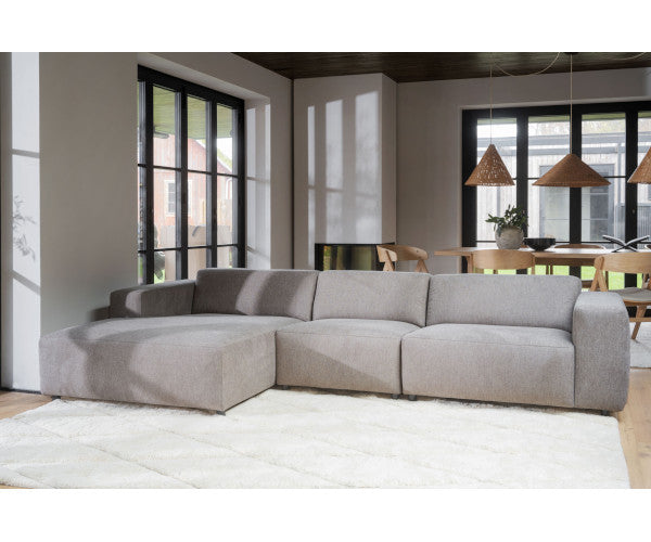 Rowico Home Willard sofa - Brenda beige - venstrevendt chaiselong - 312 cm