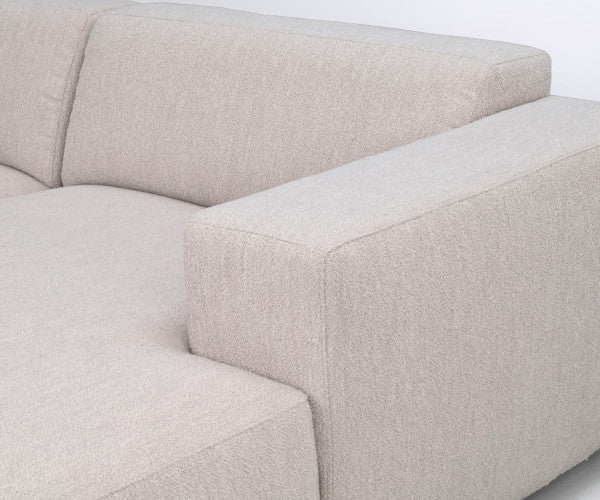 Rowico Home Willard sofa - Alice lys beige - højrevendt chaiselong - 234 cm