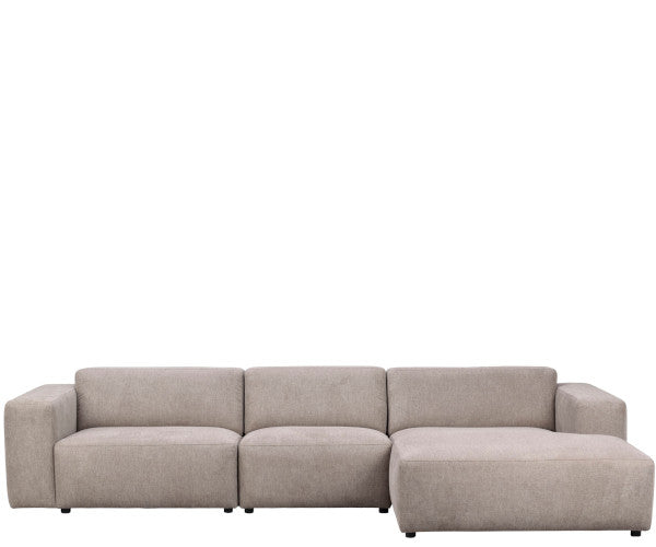 Rowico Home Willard sofa - Brenda beige - højrevendt chaiselong - 312 cm