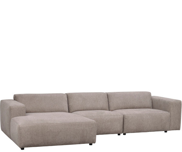 Rowico Home Willard sofa - Brenda beige - venstrevendt chaiselong - 312 cm