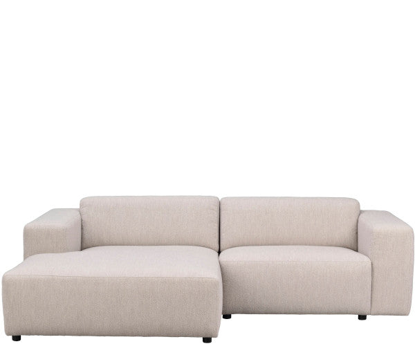 Rowico Home Willard sofa - Alice lys beige - venstrevendt chaiselong - 234 cm