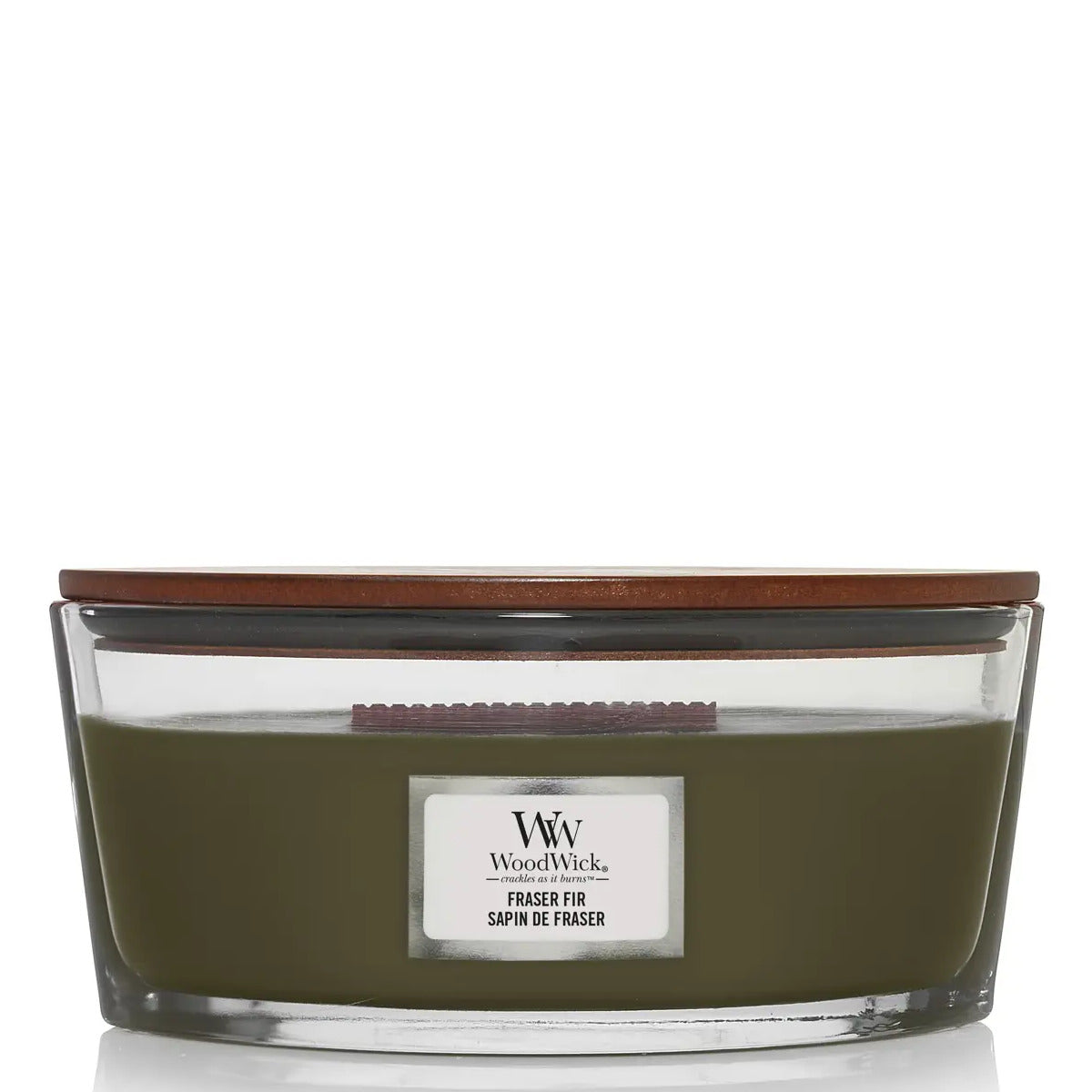 Woodwick Ellipse duftlys - frasier fir