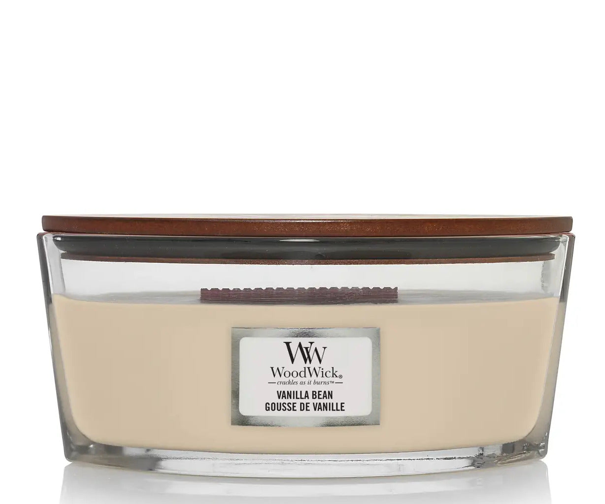 Woodwick Ellipse duftlys - vanilla bean